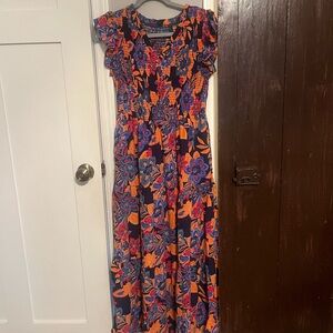 Floral Long Dress